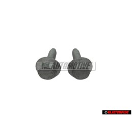 2x Original VW Hex Collared Bolt - N 0197002