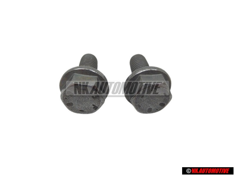 2x Original VW Hex Collared Bolt - N 10155906