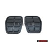 2x Original VW Brake and or Clutch Pedal Pad Cover - 6X0721173A 01C