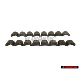 16x Original VW Valve Spring Disc Keeper Retainer Cotter Split - 113109651A