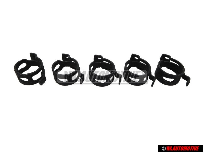 5x Original VW Spring Band Clamp - N 0164021