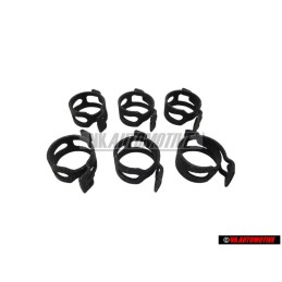 6x Original VW Spring Band Clamp - N 0164021
