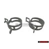 2x Original VW Spring Band Clamp - N 0164101