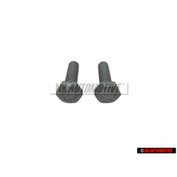 2x Original VW Hexagon Bolt M6x20 - N 01021710