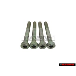 4x Original VW Socket Head Bolt With Hexagon Socket Head - N 10073701
