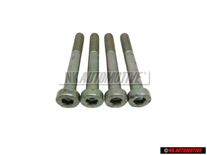4x Original VW Socket Head Bolt With Hexagon Socket Head - N 10073701