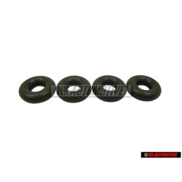 4x Original VW Fuel Injector Seal O ring - 034133557E