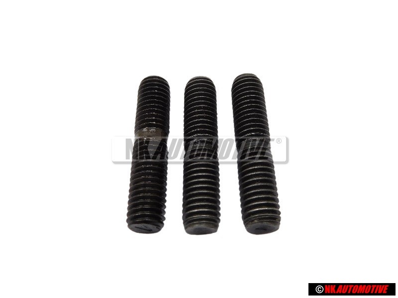3x Original VW Threaded Pin - N 90008203