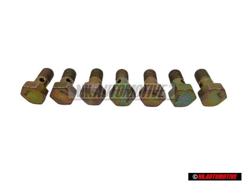 7x Original VW Banjo Bolt - N 90183603