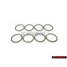 8x Original VW O-ring Sealing Washer 12x15, 5x1.5 - N 0138128