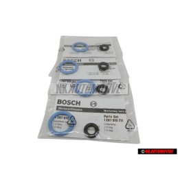 4x Original VW Gasket Set For Injector Valve - 073198031