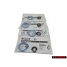 4x Original VW Gasket Set For Injector Valve - 073198031