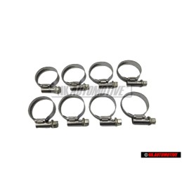 8x Original VW Clamp 16-28x9x0.5 - N 90561801