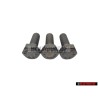 3x Original VW Hexagon Bolt M8x22 - N 01024118