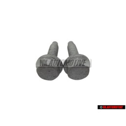 2x Original VW Hex Collared Bolt - N 10240001