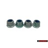 4x Original VW Hexagon Self Locking Collar Nut M8 - N 90183802