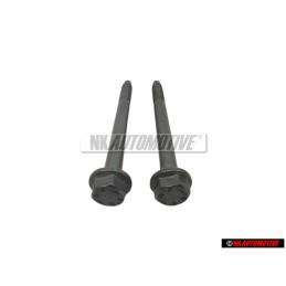 2x Original VW Hex Collared Bolt - N 10067003