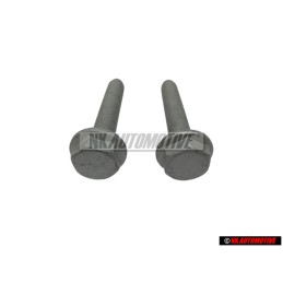 2x Original VW Hex Collared Bolt - N 10286203