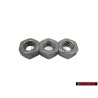 3x Original VW "Hexagon Nut, Self-Locking" - N 90074401