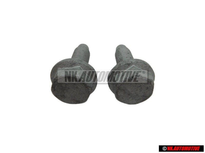 2x Original VW Hex Collared Bolt - N 0195024