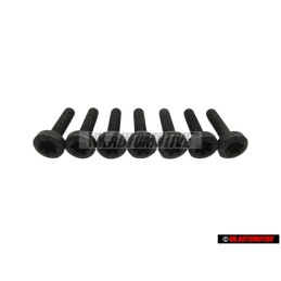 7x Original VW Socket Head Bolt With Inner Multipoint Head - N 90582904