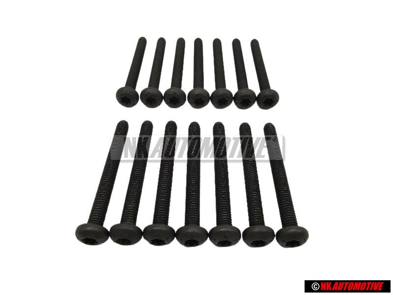 14x Original VW Round-Head Screw - N 10194302