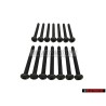 14x Original VW Round-Head Screw - N 10194302