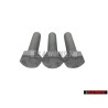 3x Original VW Hexagon Bolt - N 01024416