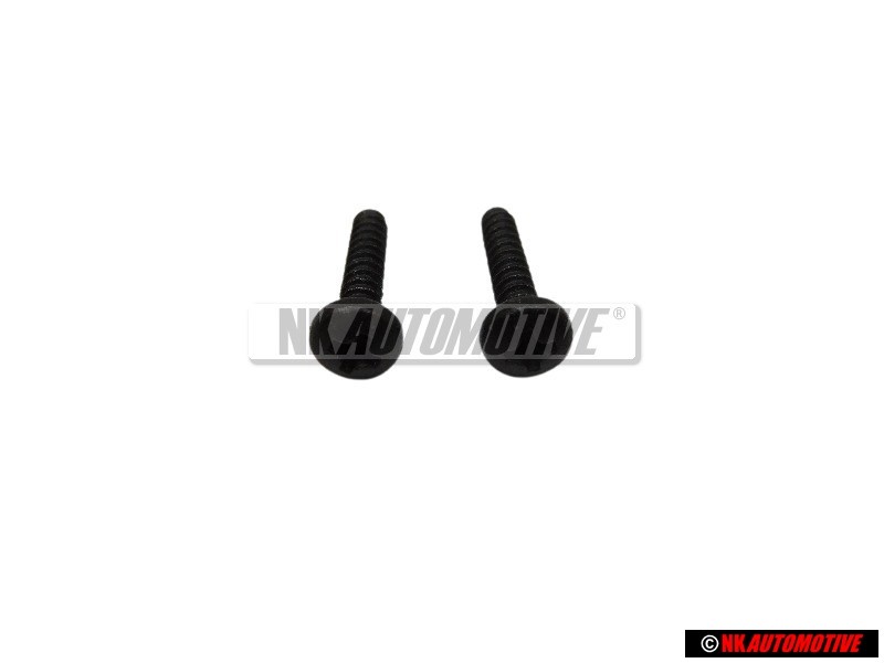 2x Original VW Oval Head Panel Screw - N 0139502