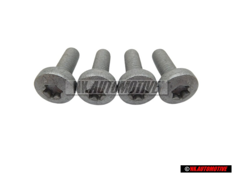 4x Original VW Socket Head Bolt Multi With Inner Point Head M6x18 - N 10196103