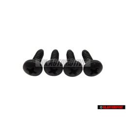4x Original VW Oval Head Panel Screw - N 01396921