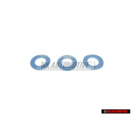 3x Original VW Plastic Washer - 411945279