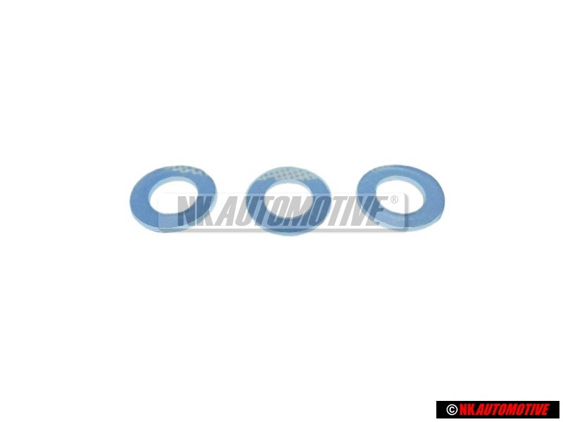 3x Original VW Plastic Washer - 411945279