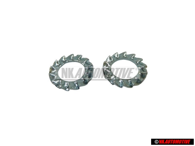 2x Original VW Serrated Washer - N 0121192