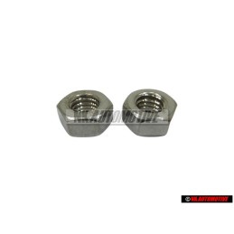 2x Original VW Hexagon Nut - N 01100627