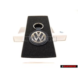 Original VW Key Fob Black Silver - 000087010BEZMD