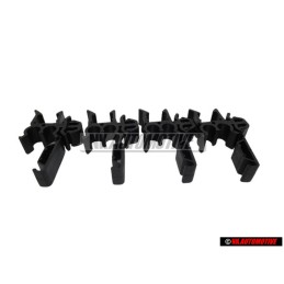 4x Original VW Spray Jet Nozzle Hose Bracket - 357955747