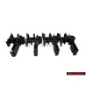 4x Original VW Spray Jet Nozzle Hose Bracket - 357955747