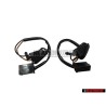 2x Original VW Front Windshield Windscreen Spray Jet Nozzle Heated - 191955986A