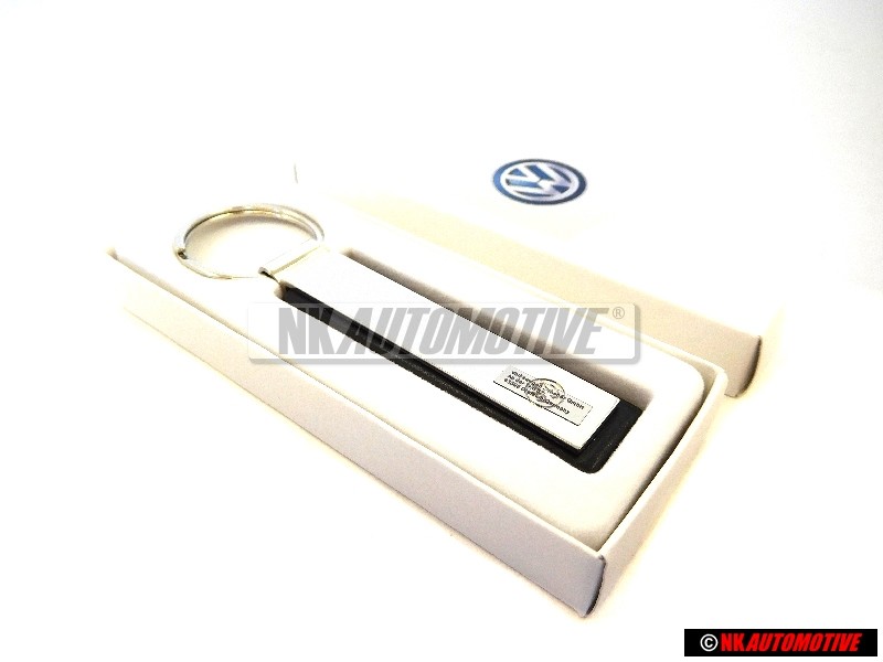 Original VW Key Fob Silver Black - 000087010G YPN