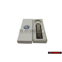 Original VW Key Fob Silver Black - 000087010G YPN
