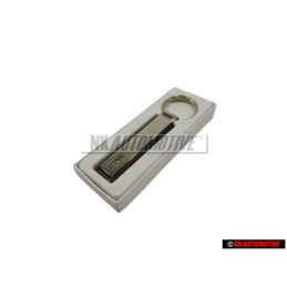 Original VW Key Fob Silver Black - 000087010G YPN