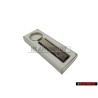 Original VW Key Fob Silver Black - 000087010G YPN