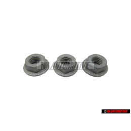3x Original VW Hexagon Collar Nut - N 90106304