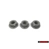3x Original VW Hexagon Collar Nut - N 90106304
