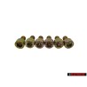 6x Original VW Socket Head Bolt With Hexagon Socket Head - N 0147506