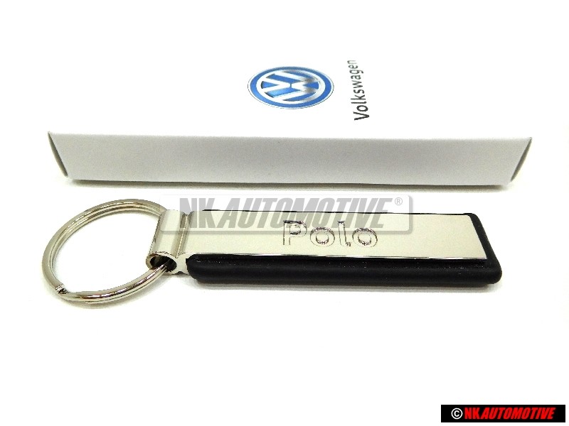 Original VW Key Fob Silver Black - 000087010TYPN