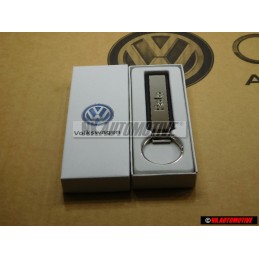 Original VW Key Fob Silver Black - 000087010TYPN
