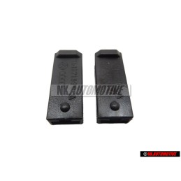 2x Original VW Wiring Harness Flat Contact Housing 1 Pin - 161971990A