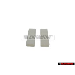 2x Original VW Flat Contact Housing - 111971921B